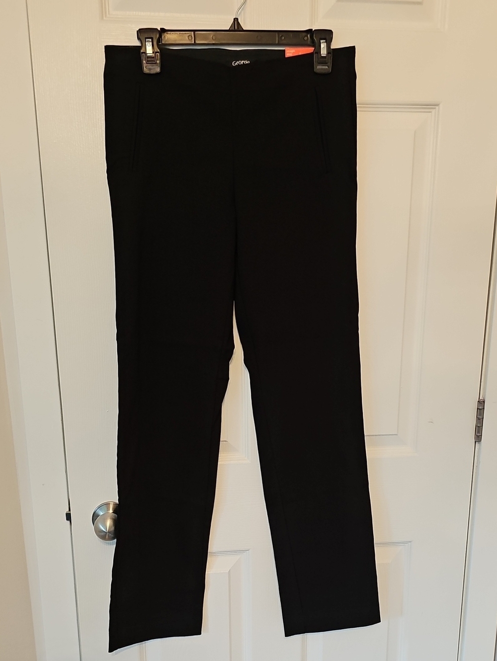 George Black straight leg Stretch Shaping Dress pants. US 10